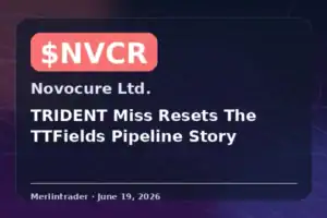 Novocure Ltd. TRIDENT Miss ripristina la storia del pipeline TTFields.