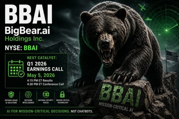BigBear.ai Holdings Inc. ( $BBAI ) April 2026 DD 2 BBAI April 2026