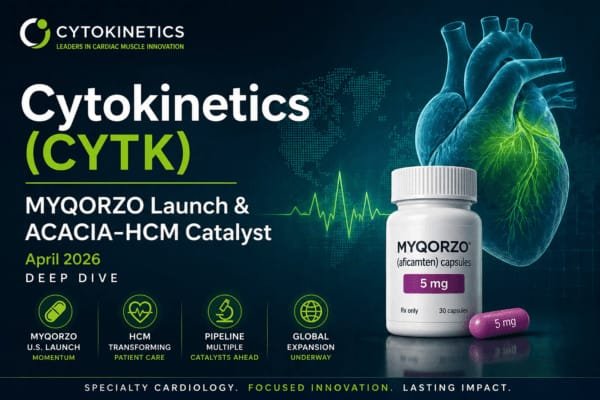 Cytokinetics, Incorporated (Nasdaq: $CYTK): MYQORZO Launch, Q1 Earnings Setup and the ACACIA-HCM Moment 1 CYTK