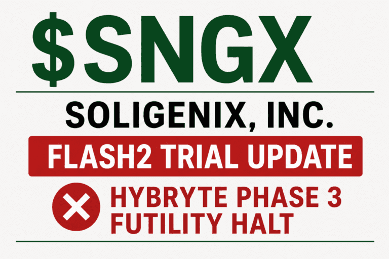 SNGX HALT