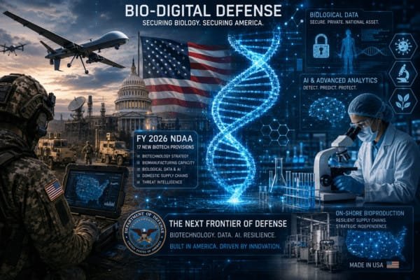 Bio-Digital Defense: FY 2026 NDAA Catalyst for $AVAV, $BBAI and $EBS 1 Bio-Figital