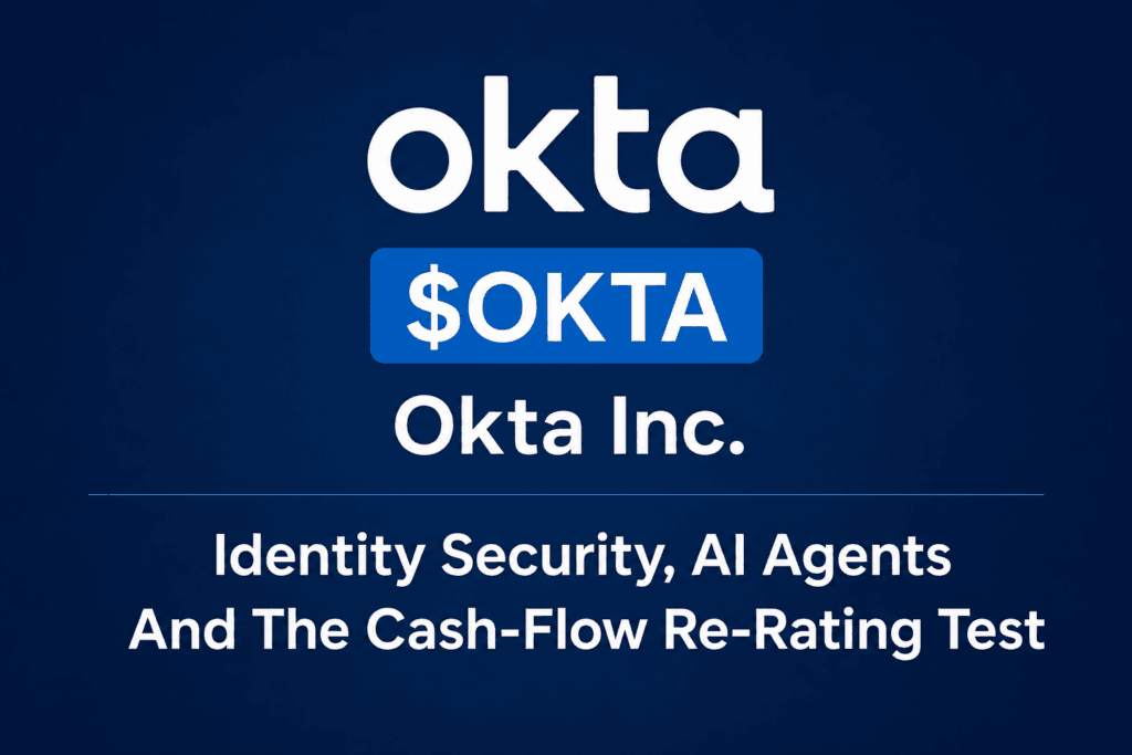 Okta Inc. (Nasdaq: $OKTA): Identity Security, AI Agents And The Cash-Flow Re-Rating Test 7 OKTA