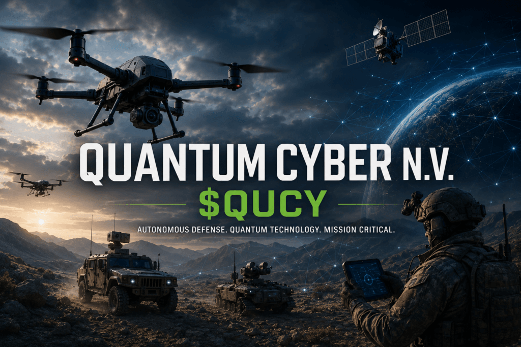 Quantum Cyber N.V. (Nasdaq: $QUCY): From Mainz Biomed to an Autonomous Defense Platform 1 QUCY