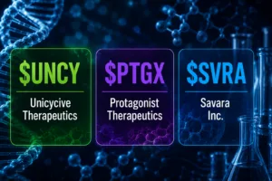 UNCY PTGX SVRA