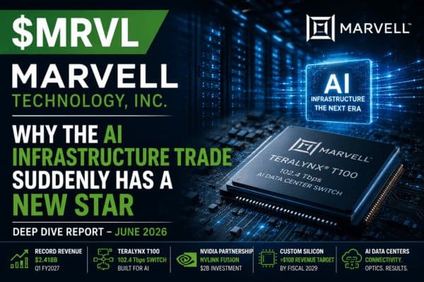 Marvell Technology (Nasdaq: $MRVL): Why the AI Infrastructure Trade Suddenly Has a New Star 6 MRVL
