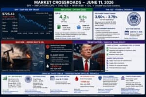 Market Crossroads: SPY, Inflation, War Risk, Fed Rates and the Trump Factor 3 Markert Crossroads