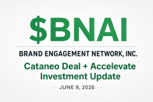 Brand Engagement Network (Nasdaq: $BNAI): From January Spike to a Broader AI Execution Story 11 BNAI JUNE