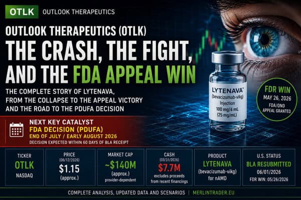 Outlook Therapeutics (OTLK) — The Crash, the Fight, and the FDA Appeal Win 1 OTLK JUNE