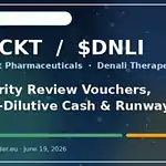 Rocket Pharmaceuticals & Denali Therapeutics (Nasdaq: $RCKT / $DNLI): Priority Review Vouchers, Non-Dilutive Cash and Runway 1 Rocket Denali