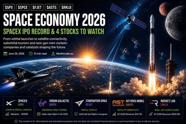 Space Economy 2026: $ASTS vs $RKLB vs $SPCE vs $FJET — Four Business Models Compared 27 space economy