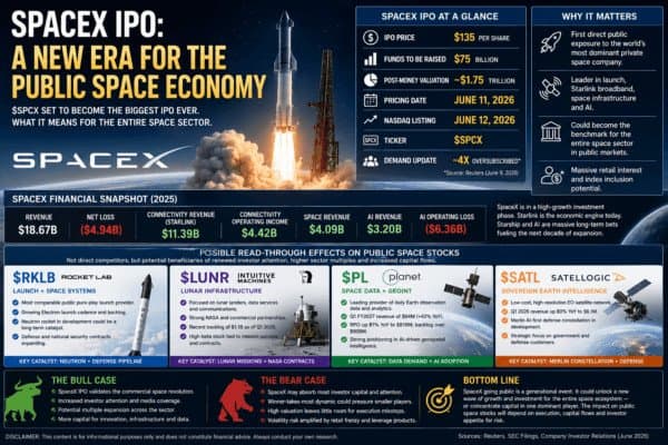 SpaceX IPO: Why $SPCX Could Reprice the Public Space Stock Narrative 3 Spacex Ipo