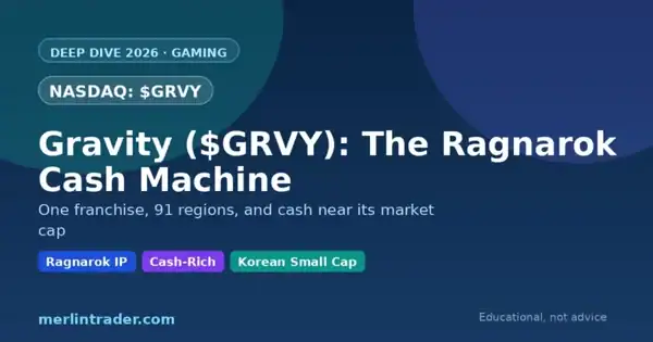 Gravity GRVY deep dive 2026 cover - Ragnarok cash machine, GungHo control