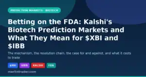Kalshi biotech prediction markets on FDA decisions and clinical trials, and what they mean for XBI and IBB
