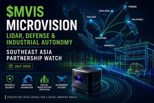 $MVIS MicroVision: Small-Cap LiDAR Reawakens as Defense, Security and AI Robotics Become the New Battleground 18 Microvision