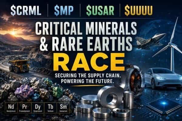 Critical Metals, Rare Earths and the Western Supply Chain Race: From CRML’s Tanbreez Update to the Mine-to-Magnet Economy 1 critical minerals