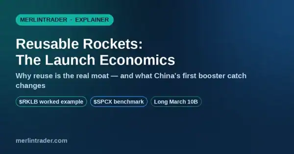 Reusable rockets launch economics explainer - $RKLB, $SPCX, China Long March 10B booster catch