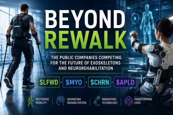 Beyond ReWalk: The Public Companies Competing for the Future of Exoskeletons and Neurorehabilitation — $LFWD $MYO $CHRN $APLD 15 Beyond Rewalk