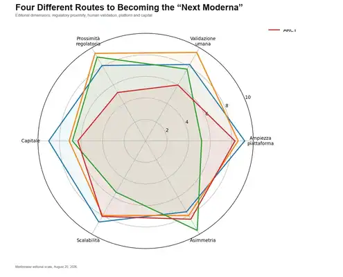 Who Will Be the Next Moderna? SLS, BEAM, NTLA and the Biotech Stocks That Could See the Next Major Re-Rating 6 Comparative radar BEAM NTLA SLS ARCT