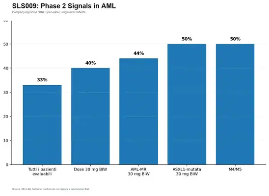 Who Will Be the Next Moderna? SLS, BEAM, NTLA and the Biotech Stocks That Could See the Next Major Re-Rating 19 Objective response rates reported for SLS009 in AML