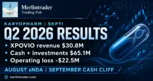 KPTI Q2 2026 results merlintrader COM