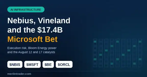 $NBIS, $MSFT, $BE and $ORCL: Nebius Vineland and the $17.4 Billion Microsoft Bet 11 $NBIS $MSFT $BE $ORCL Nebius Vineland AI data center report cover