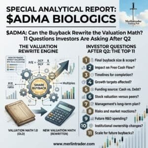 $ADMA: Can the Buyback Rewrite the Valuation Math? 11 Questions Investors Are Asking After Q2 9 ADMA Buyback
