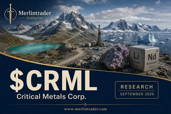 Critical Metals Corp. $CRML Research — September 2026 cover