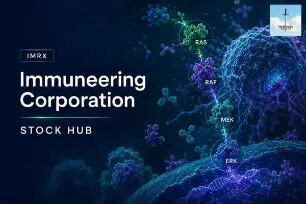 imrx immuneering stock hub cover with logo