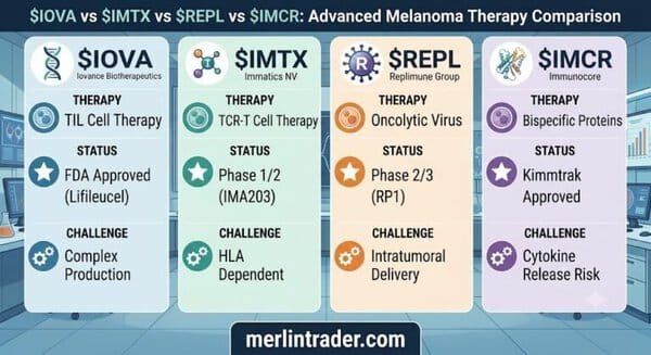 $IOVA vs $IMTX vs $REPL vs $IMCR: The New Battle in Advanced Melanoma 12 IOVA x4