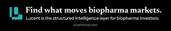 Lucent Intel structured intelligence layer for biopharma investors