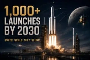 space policy 1000 launches com