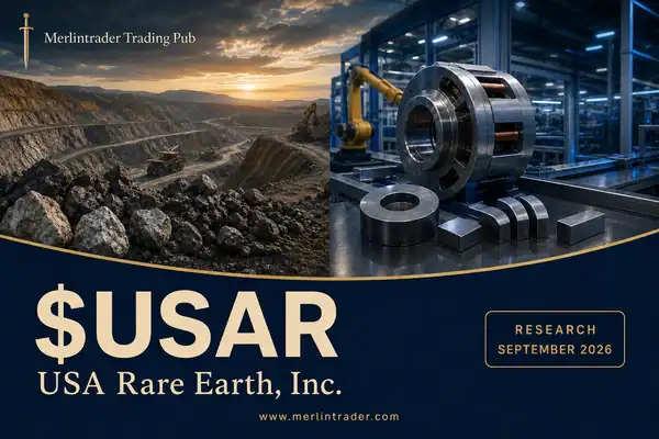 USA Rare Earth, Inc. $USAR Research — September 2026 cover