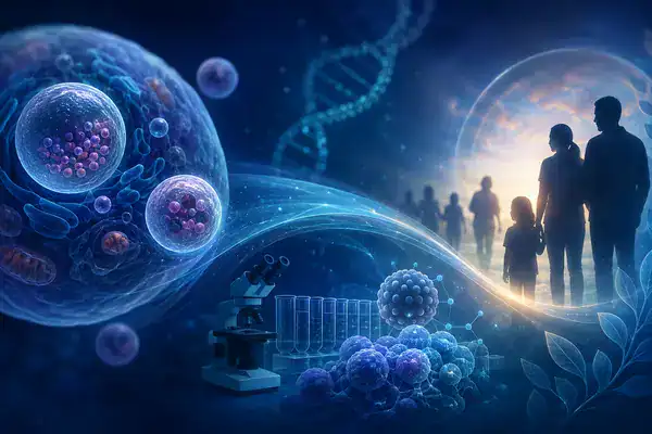 Rare disease research, lysosomal biology and patient access illustration