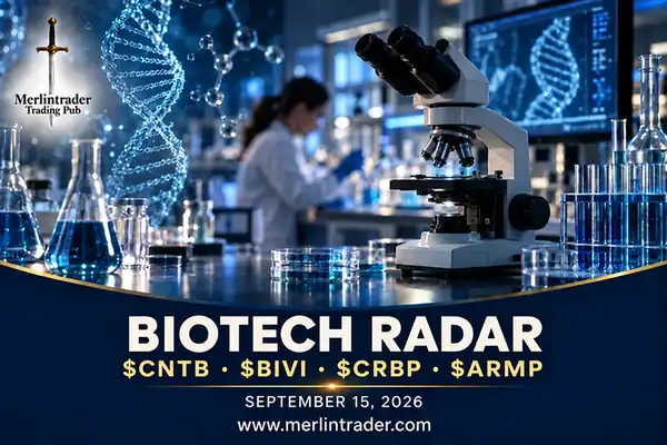Biotech Radar September 15, 2026: CNTB, BIVI, CRBP and ARMP — Asthma, Long COVID, Obesity and Phage Therapy