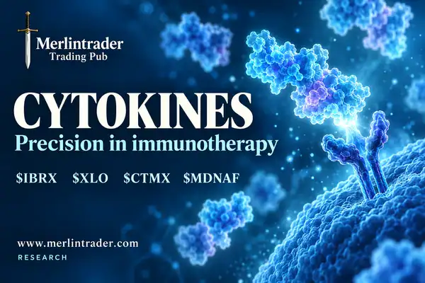 Cytokines: $IBRX, $XLO, $CTMX, $MDNAF and the control challenge