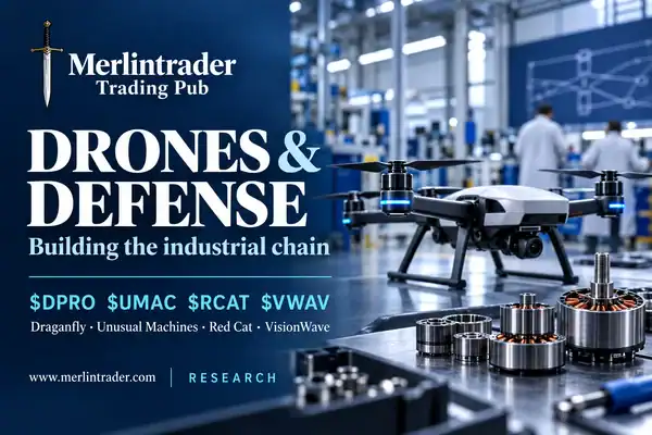 Drones: $DPRO, $UMAC, $RCAT, $VWAV and the production test